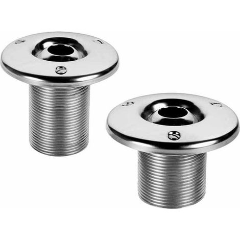 Suinga – Buse de refoulement en inox AISI-316 Ø 20 mm – Longueur 70 mm – Débit max 4,5 m³/h – Filetage extérieur 1½