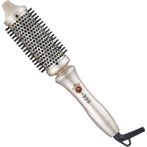 Brosse chauffante à boucler, 4,3 cm (1,7 po), styler rond chauffant avec technologie Flexi-Fit pour lisser et coiffer les cheveux. (1/5)