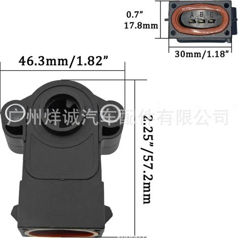 F2TF9B989AA Throttle position sensor for Ford vehicles available in stock. (1/4)