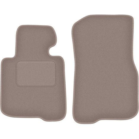 Alfombrillas delanteras para BMW Serie 4 F36 Gran Coup茅 (2014-), color beige. (1/5)