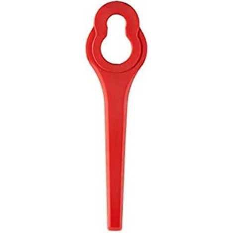 Lot de 50 lames pour coupe-bordure Far 20-i Ferrex Aldi - Rouge - Sur batterie (1/4)