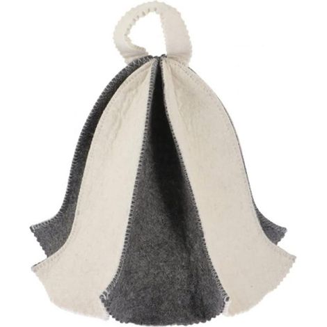 Chapeau de sauna, chapeau de sauna russe, bonnet en feutre de laine naturelle pour sauna, bonnet de bain anti-chaleur, accessoires de sauna pour hammam, chapeau de sauna en laine pour hommes et femmes