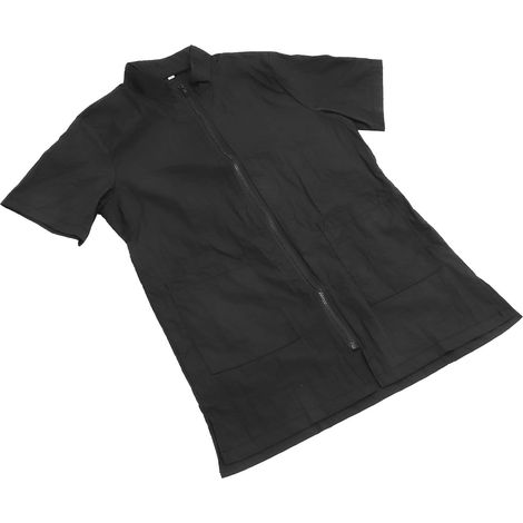 Tablier de toilettage Healeved en nylon respirant et protecteur, noir, taille 10, pour salons soins