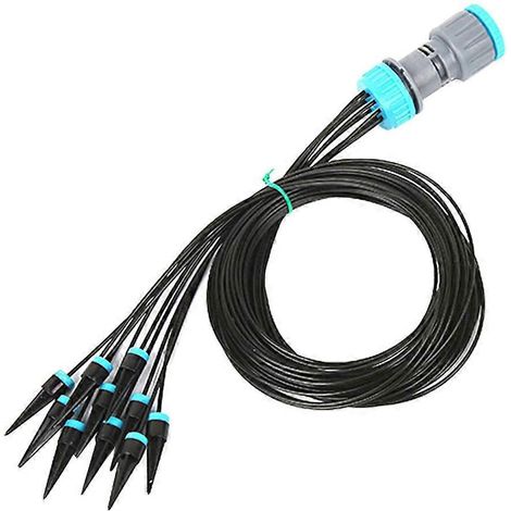 Kit d'arrosage automatique goutte à goutte pour jardinage, outil d'arrosage pour la maison, le magasin et le jardin (bleu ciel)-160.00X4.00X4.00CM-Blue