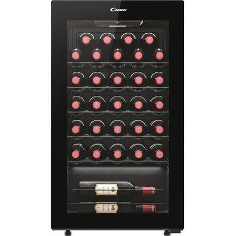 Candy DiVino CWC033M Pose libre Noir 33 bouteille(s)