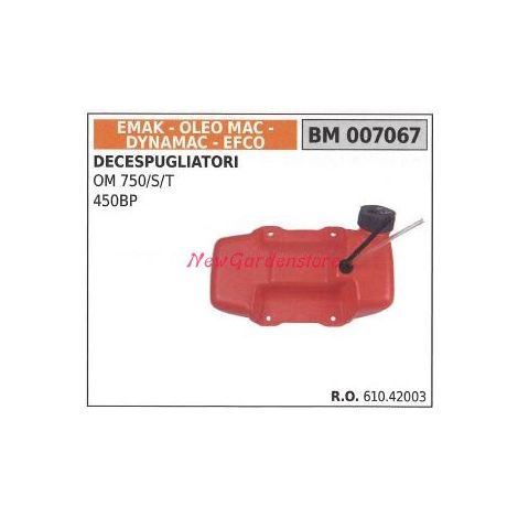 Serbatoio carburante EMAK motore decespugliatore OM 750/S/T 450BP 007067