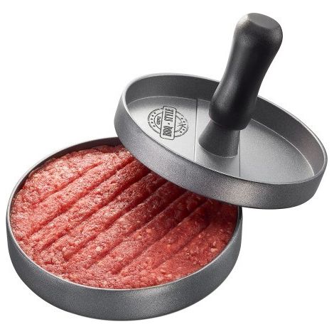 GEFU BBQ Hamburger Presser Schwarz, Grau Aluminium, Kunststoff (1/2)