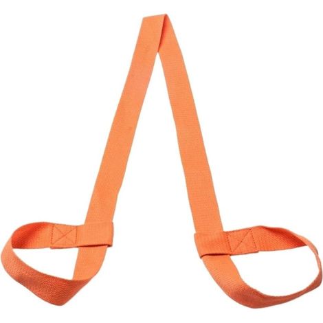 Sangle de transport réglable pour tapis de yoga – Bandoulière élastique pour sport, fitness et étirements (1/5)