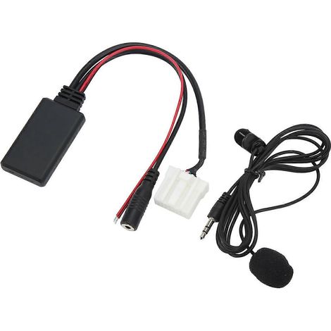 Module Bluetooth 5.0 sans fil de 150 cm pour voiture, adaptateur AUX IN, microphone mains libres de remplacement pour Mazda 2, 3, 5 et 6 (1/4)