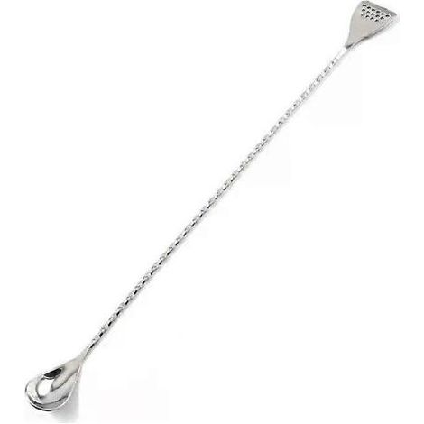 Ensemble shaker à cocktail en acier inoxydable : shaker, passoire, pince à glaçons, cuillère à mélanger, doseur, pilon (1/5)