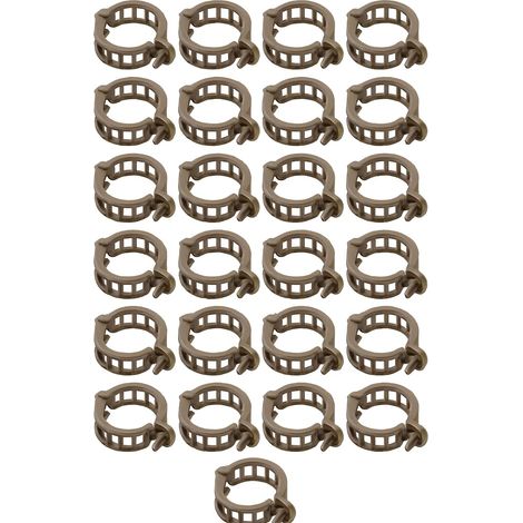 CCYKXA Packung mit 50 Pflanzenclips für Kletterpflanzen, einfache Befestigung für Tomaten