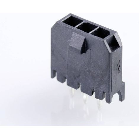 Molex Barrette mâle encastrable (standard) Nbr total de pôles 3 Pas: 3 mm 436500315 1 pc(s) Tray W164102
