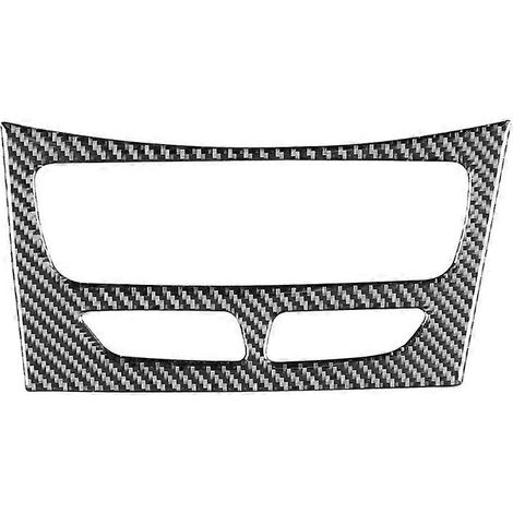 Kit de garniture de panneau de commande de climatisation de console centrale en fibre de carbone pour Ford Escape 2017-2020 - Accessoire intérieur (1/5)