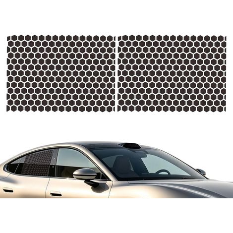 Film de protection d'intimité pour voiture – 2 films anti-chaleur, film pare-soleil avec blocage de la chaleur  pour la protection intérieure des SUV, voitures, tracteurs, véhicules et autres véhicule (1/5)