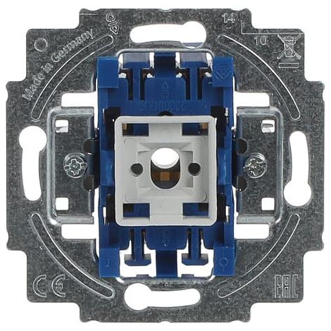 Busch-Jaeger Inserto interruttore a bascula Circuito a croce per 1 bascula/e 16 A (2400/7 US), 2CKA001012A2235