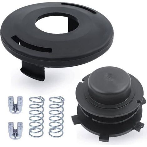 Capuchon de Bobine - Pour Tête de Coupe Autocut 25-2 - Compatible avec Débroussailleuses STIHL FS44 FS80 FS85 FS100 FS110 FS120 FS130 FS200 - Lot de 2 (1/4)