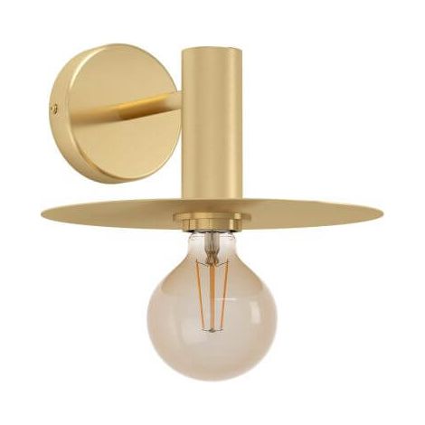Lampe murale Escandell en laiton en laiton en laiton E27 1x40w L: 25 cm H: 12 cm Dimmable (1/3)