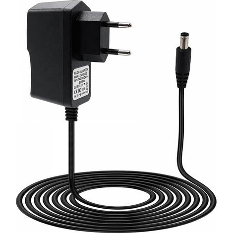 Adaptateur Secteur 12V 2A 24W Universel, Transformateur 230V 240V AC/DC avec Prise 5.5x2.5mm, Chargeur 12V pour Bande LED, Routeur, Caméra CCTV, Haut-Parleurs et TV (1/5)