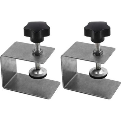 Pr S 2 Pack Drawer Front Installation Clamps, Cabinet Drawer Front Installation Clamps, Woodworking Tools, Drawer Jig (1/4)