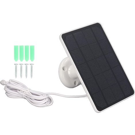 Solarpanel-Set, Micro-USB-Ladegerät, monokristallines Silizium, ABS, für Camping und Reisen (1/5)