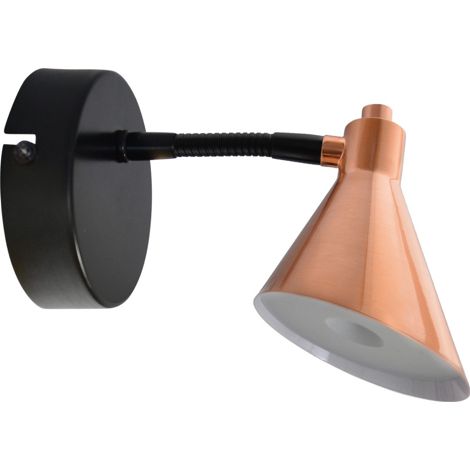 Naeve COPPER Applique murale dôme à LED 3000K (1/4)