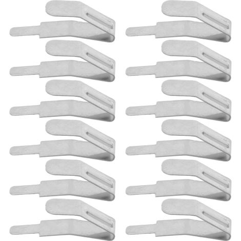 20 Ressorts de Contact pour Piles - Petits eurs métalliques à Ressort pour Piles 9 V - Solution de réparation de plaques de bornes pour appareils électroniques et télécommandes (1/5)
