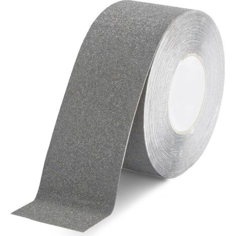 Bande Antidérapante Escalier,50mm x 20m Bande Antiderapante Adhesive,Ruban Adhésif Antidérapant,Antidérapant,pour Escaliers,Sécurité,Marche,Intérieur et Extérieur -(Couleur Gris) (1/5)