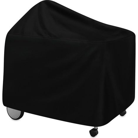 Housse de Barbecue 123cm-7152-Housse Barbecue Exterieur pour Barbecue Couvercle pour Gril à Charbon Weber Performer 22 Pouces (comparé à Weber 7152), Couverture étanche Robuste, Noire (1/5)
