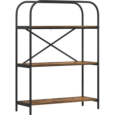 Étagère Chêne fumé 80 x 30 x 109 cm Bois d'ingénierie (1/5)