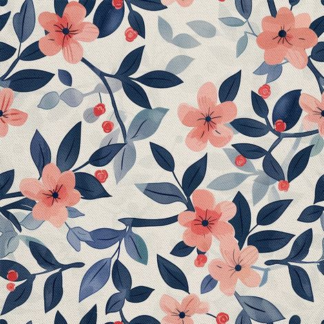 Tela decorativa para exteriores Oxford - Motivo primaveral I DX7472 (1/5)