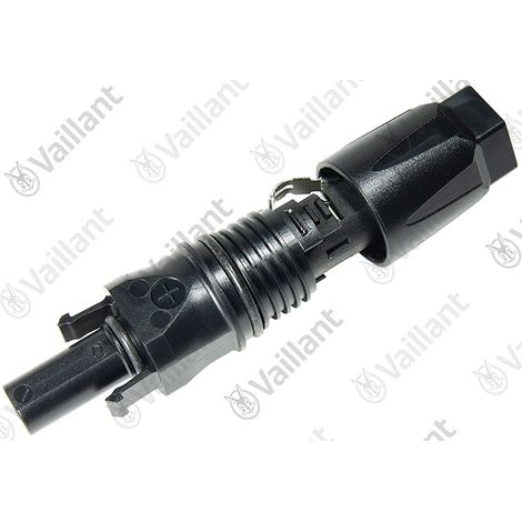 VAILLANT Stecker, PV-CF-S 2,5-6 (+) mit Hülse VPV I 2000/1 230V, 3000-6000/1 400V u.w. Vaillant-Nr. 002025320, 0020253207