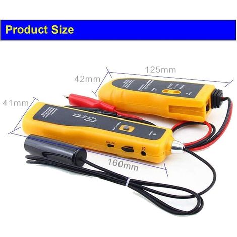 High-quality NF-816 underground wire locator for locating and tracing buried wires to measure depth behind walls and more (1/5)