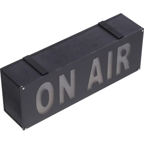 LED Warning Sign On Air Red Light Battery Operated Operating