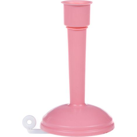 Kunststoff-Brausekopf für Wasserhahn, Duschdüse, Ersatzteil, Küchenspülenzubehör (Pink, kurz) (1/5)