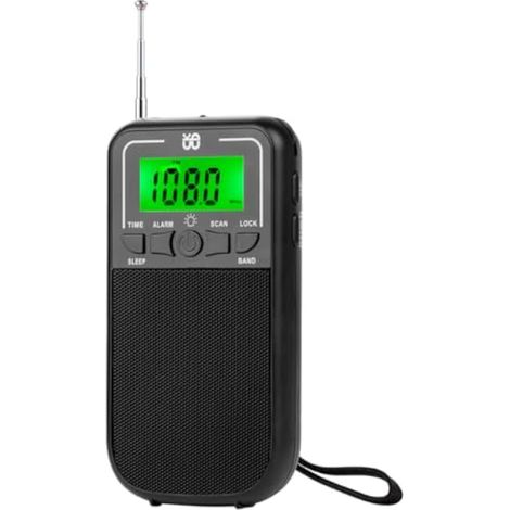 Radio transistor portable AM FM SW 1 pièce avec lampe de poche LED en plastique d'urgence pour camping en plein air (1/5)
