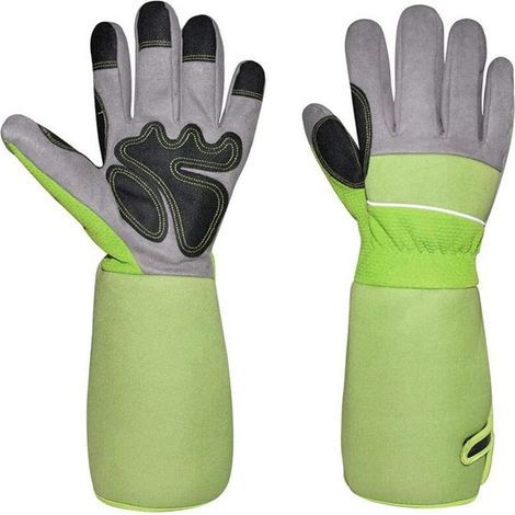 Filiyano-Gants de jardinage unisexes résistants aux épines, durables et anti-coupures, pour rosiers et cactus. Accessoires pour le jardinage. (1/5)