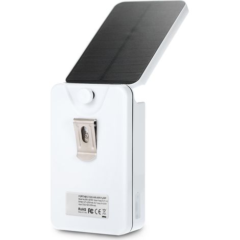 Pompe à oxygène solaire AC DC, Rechargeable par USB, Air d'aquarium avec tuyau pour Aquarium, panne de courant, urgence (1/5)