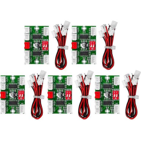Packung mit 5 Miniatur-4-Kanal-Digital-Audioverstärkerplatinen PAM8403, USB 5V, 4 x 3W Ausgang, XH-A156 DIY-Stereo-Verstärkermodul (1/5)