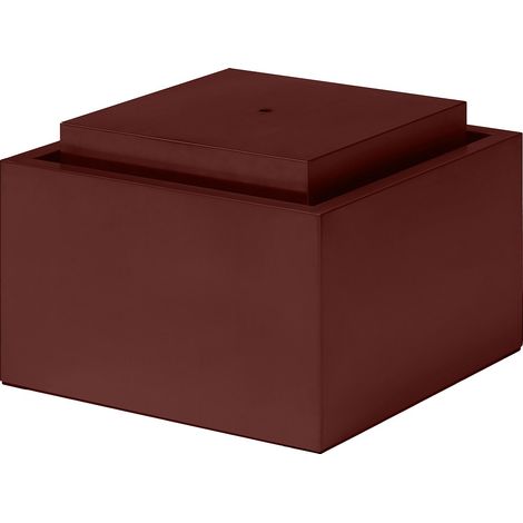 Fontana per esterni in Acciaio inox L. 50 x H.34 cm Terracotta - TILAPIA