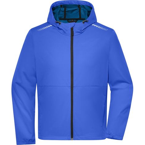 James & Nicholson Sport-Softshelljacke Herren JN1394 Gr. M peacock-blue