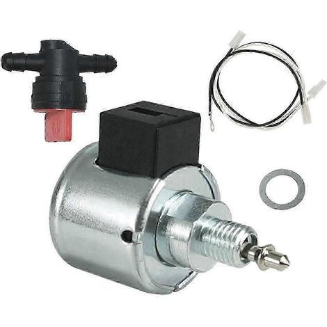 Nouvelle électrovanne 2026 pour coupure de carburant, compatible avec les équipements de jardinage B & Stratton, modèle 694393, référence 33R877-0032-G1 (1/5)