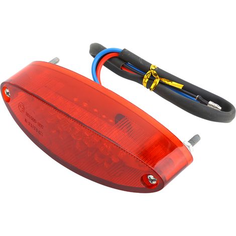 Modification universelle de feu arrière LED nid d'abeille pour moto, 23+5 feux rouges (1/5)