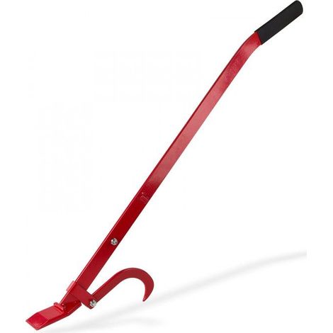 Dema – Levier d'abattage 1200 mm – Charge maximale 200 kg – Crochet pour pivotement – Utilisation verticale pour troncs jusqu'à 20 cm