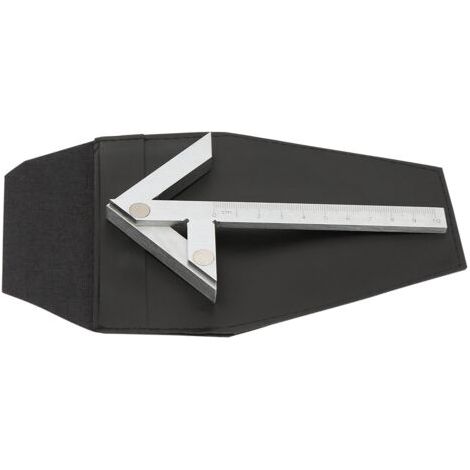 Équerre de centrage 10070 mm, calibre de centrage, repère de centre pour barres rondes