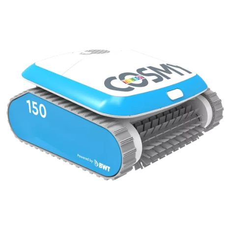 BWT – Robot piscine électrique Cosmy – Nettoyage fond, parois et ligne d'eau – Pour piscines jusqu'à 10m – Durée cycle 2h – Longueur câble 16m – 150W (1/10)