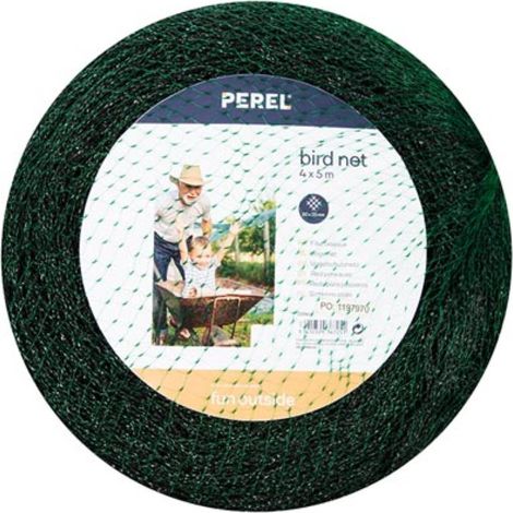 Filet anti-oiseaux, polyester, maillage 2 cm², 4 x 5 m, vert