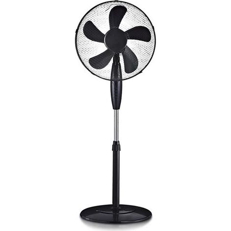 Ventilateur colonne oscillant V-TAC 7923 55W 3 vitesses H125cm Noir