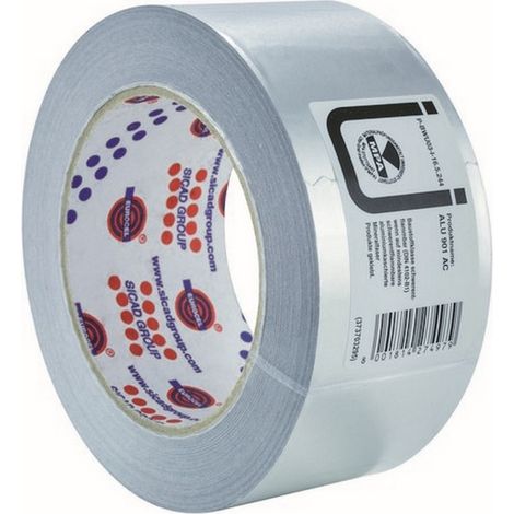 1ROTOLO NASTRO IN ALLUMINIO  mm. 50x50 mt.
