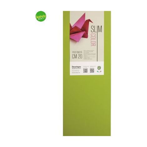 Mensola Decorlegno color verde 80 x 20 x 1,8 cm