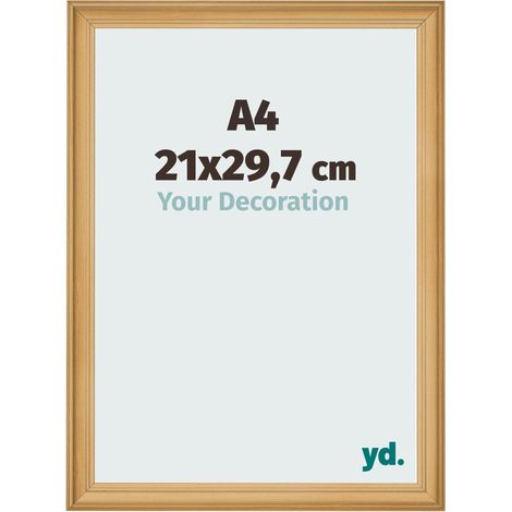yd. - Cadre photo A4 21x29.7 - De Pin Grain de Bois - MDF - Lazio (1/5)